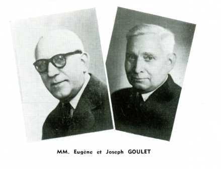 EUGENE ET JOSEPH GOULET 1950